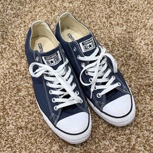 Mens Converse Classic Navy Low-Tops